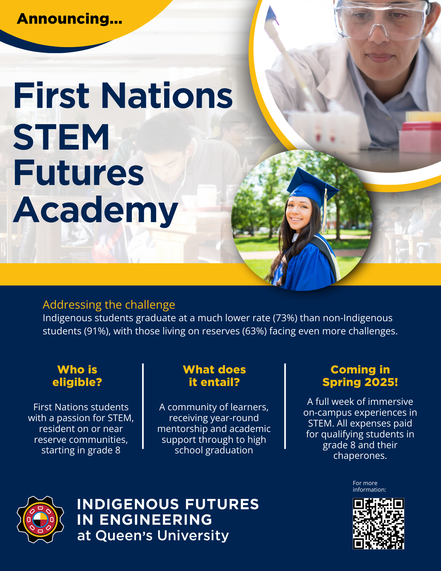 First Nations STEM Futures Academy ad